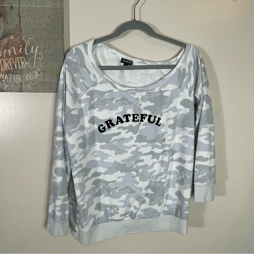 TORRID GRATEFUL SWEATER - Picture 2 of 7